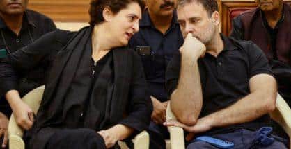 Rahul ill, Priyanka tests Covid positive again