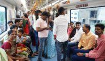 स्वातंत्रता दिना दिवशी मेट्रो प्रवाश्याची रेकॉर्ड रायडरशीप