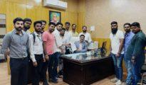 भाजयुमो विद्यार्थी आघाडीने विद्यापीठाच्या वाढीव फी संदर्भात दिले प्र-कुलगुरूंना निवेदन..!