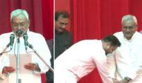 नीतीश कुमार ने 8वीं बार ली सीएम पद की शपथ,तेजस्वी बने उपमुख्यमंत्री