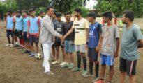 Avengers Club and Padmavati Club have a winning start Grand opening of zhopadpatti football tournament