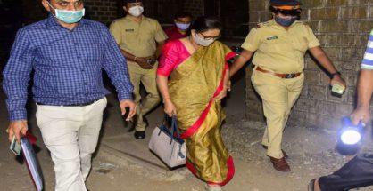 Varsha Raut appears before ED days after husband’s arrest in land scam case