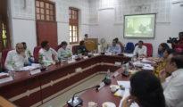 अतिवृष्टीमुळे झालेल्या नुकसानीचा  केंद्रीय पथकाने घेतला आढावा