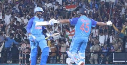 India braves rains, beats Australia in thriller T20 Match in NAGPUR