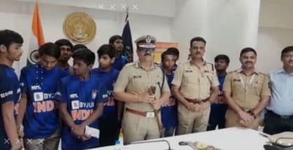 Video: Nagpur CP, other police officers donate T20 passes to orphans in grand gesture