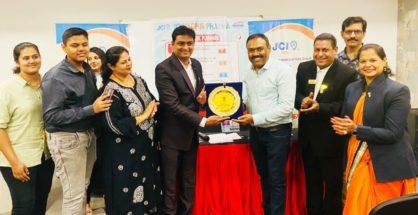 Atul Pethia honoured with JCI ‘Kamal Patra Award