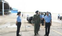 Air Marshal AP Singh visit Air Force station