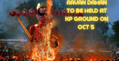 Biggest, popular event Ravan Dahan to be held at KP ground on Oct 5 after gap of two years