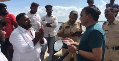 Brave act: MHPL Project Head saves life of man who jumped into a pond to commit suicide in Telangana