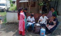 Covid booster dose at Ganesh pandals in Nagpur