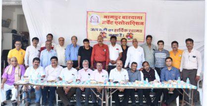 नागपुर बारदाना मर्चंट्स एसोसिएशन द्वारा आयोजित गणेश महोत्सव के आरती व महाप्रसाद में एन.वी.सी.सी. आमंत्रित