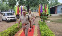 DIG CRPF Gandhinagar range JN Kohli’s three day tour of 37 Bn CRPF camp Aheri Pranhita concludes