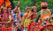 Despite court orders, Navratri celebrated with full enthusiasm at Mor Hindi School’s playground