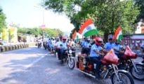 बाईक रॅलीच्या माध्यमातून ‘स्वच्छ भारत दिवसाचा’ जागर