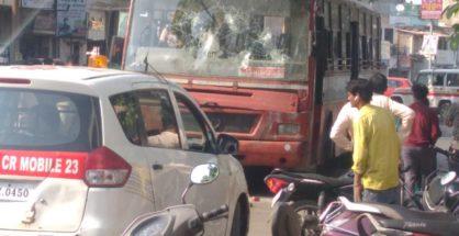 Star Bus kills woman near Manewada Square