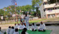 दीक्षाभूमीवर गडकरी-फडणवीस चा निषेध