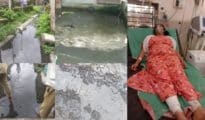 NMC’s apathy forcing Gittikhadan residents to celebrate festivals amid sewage filth in vicinity