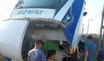 Vande Bharat train hits cattle, 3rd time in Oct