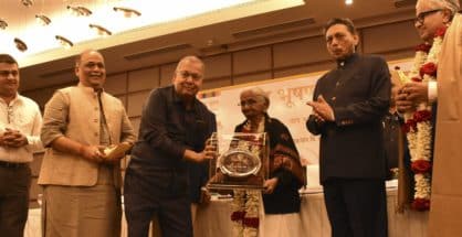 Ex-CJI Bobde, Adv Salve, Chitaley honoured with Nag Bhushan Award