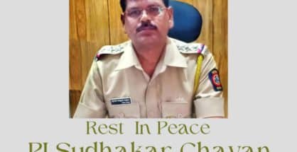Rtd PI Sudhakar Chavan dies in road accident near Wardha