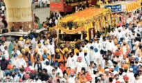 Nagar Kirtan organised in Nagpur to mark beginning of Parkash Parv of Guru Nanak Dev