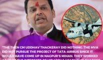 Fadnavis pins blame on MVA, Tata-Airbus rued ‘unfavourable’ investment climate in State