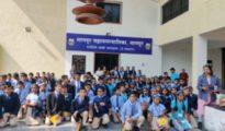 Podar School students, teachers visit NMC’s Bajirao Sakhre e-Library