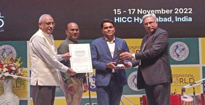 NMC bags Geosmart India Excellence Award for Safety and Mobility