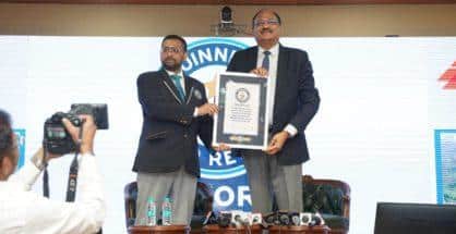 Historic day for Nagpur as Maha Metro receives Guinness World Record certificate