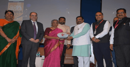 Symbiosis Nagpur Campus receives the prestigious Global Nagpur Awards 2022 in Education Category