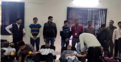 Blood Donation Camp was organized with HDFC Bank Nagpur -Jeevan Jyoti Blood Bank.