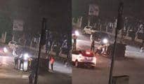Video: Speeding car overturns at Law College Square in Nagpur