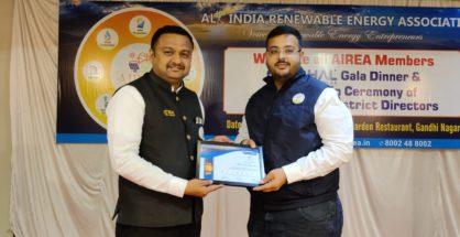 Itankar elected as Nagpur District Director of All India Renewable Energy Assn