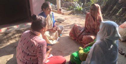 These SuPoshan Sanginis are nurturing young  girls in the hinterland