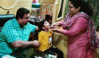 Swarnaprashan Sanskar and Child Care Camp at G Kumar Arogyadham on Jan 8