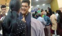 Video Man’s plan to marry second time foiled by first wife in filmy style!!
