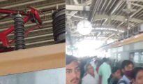 Video: Nylon Manja halts Metro Train in Nagpur
