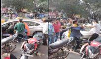 Viral Video: No Fear of cops! Hooligans thrash youth in broad-day-light in Nagpur