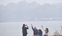 In Pics: Nagpurians shiver as weather turns cloudy, chilly
