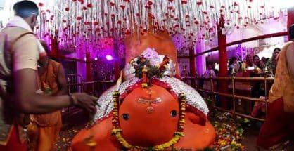 Tekdi Ganesh Mandir gets colourful look for Angarak Sankashti Chaturthi