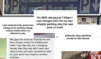 Nagpurians fumed over illegal parking at AM Cinema! Property owner, Nagpur Metro mum