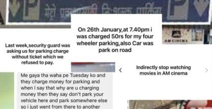 Nagpurians fumed over illegal parking at AM Cinema! Property owner, Nagpur Metro mum