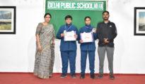 DPS MIHAN bags Gold in International Championship