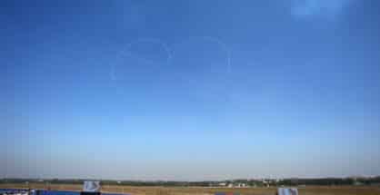 Glimpses of Flying Display on the first day of Aero India 2023 in Bengaluru