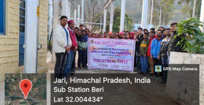 KDK College students, staff visit Power Station in Himachal Pradesh