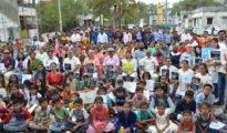 NMC-OCW & Green Vigil’s World Water Day prog.  at Sonegaon, Kachipura and Gondpura Slums