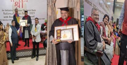 Renowned industrialist Manish Mehta bestowed with Honorary Doctorate degree