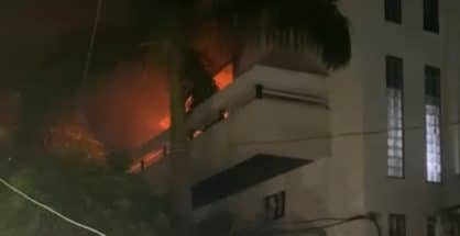 Fire breaks out at Vicky Kukreja’s house in Nagpur