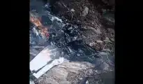 Video: Pilot and co-pilot killed after trainer aircraft crashes in Balaghat