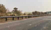 World’s first 200-meter-long Bamboo Crash Barrier installed on the Vani-Warora Highway